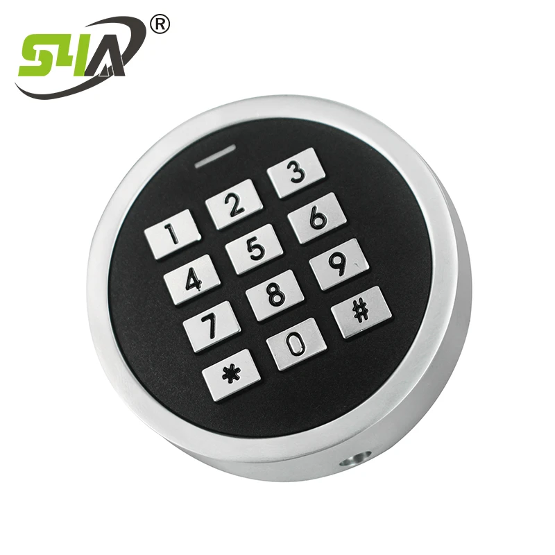 2021 S4A Standalone Access Control System Door Lock 125KHz EM Card Security Entry Door RFID Keypad Reader