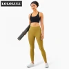 2021 Spring Hot Sale Women Yoga Pants High Waist Workout Yoga Leggings With Pocket