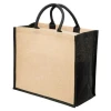 2022 New Design Jute Shopping Bag Direct Factory Manufacturer Cheap Price 100% Nature Jute Shopping Bag