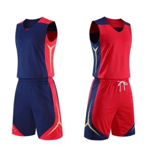 2024 Breathable quick dry  Customized Top Design High Quality Latest Design Custom Youth Uniforms Wholesale Basketball Uniforms