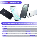 20W USB Charger Mobile Type-c PD Charger Adapter Charger Type c to USB 3.0 Adapter 20w USB-c Power Adapter