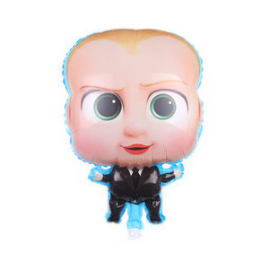 Buy 24pcs/set Cartoon Boss Baby Balloon Happy Birthday Foil Helium ...