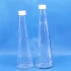 250ml 330ml Cone Shape Glass Juice Bottle with Aluminum Screw Cap