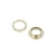 Import 25mm Light Gold Nickle-free Round Eyelets and Grommet for Clothing Leather Accessories from China