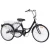 Import 26&#39;&#39; Single Speed 3-wheel Bicycle for Adult Tricycle Seat Height Adjustable 3 big wheels adult tricycle bike from China
