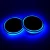 Import 2X Car LED Light Cup Holder Automotive Interior USB Colorful Atmosphere Lights Lamp Drink Holder Anti-Slip Mat Auto Products from China