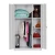 Import 3 door different colour steel iron almirah design wardrobe with low price from China