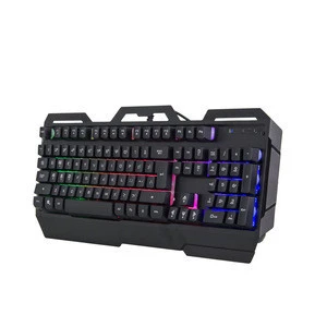 3-in-1 Membrane Rainbow Gaming Keyboard and Backlit Mouse and Mouse Pad Combo Set