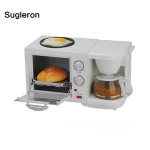 3 in 1Fried eggs pan & Coffee Maker & Toaster Oven