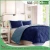Import 3 pcs bright color dubai comforter bedding set hotel from China