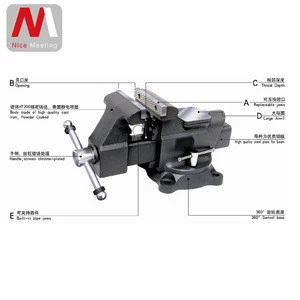 30D Series American Bench Vise/Bench Vice heavy Duty Bench Vise/Bench Vice 3080D
