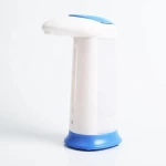 330ml refillable hand sensor touchless red plastic soap liquid dispenser automatic