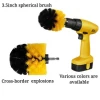 3.5 inches professional manufacturer durable electric cleaning drill brush tools