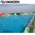 Import 35*100m inflatable water park amusement park supplies outdoor games 0.9mm PVC tarpaulin water park supplies from China