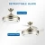 Import 36 Inch  Acrylic Cover 4 Blade Retractable Ceiling Fan from China