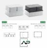 380x280x130  ABS PC Plastic Electronic Project Box Waterproof Junction Box IP66 IP65 with CE CE, RoHS, ISO 9001:2015 Housing