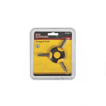 3pcs mini tri wing screwdriver key set for watch