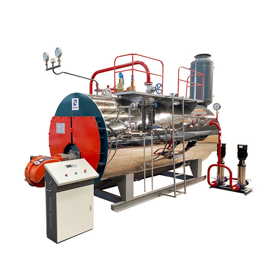 3ton/Hr 3000kg Industrial Horizontal Type Oil Gas Fired Steam Boiler Price