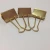 Import 41mm big size gold plating money clip, high quality spring clip from China