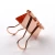 Import 41mm rose gold binder clips 24pcs document clips fold back clip from China
