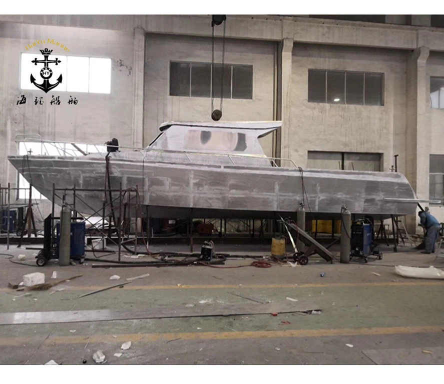45ft New design aluminum cabin fishing vessel HYX1300