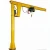 Import 5 ton jib crane with wire rope electric hoist from China