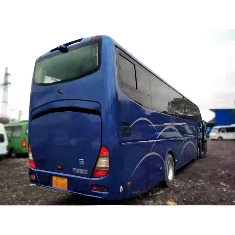 53 seats  350hp Used yutong bus 12M ZK6127 second hand bus