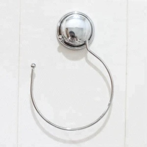 550-91 home decor small suction cup wall mounted towel ring for bathroom