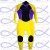 Import 5Mm Neoprene Swimming Suits Wetsuit Diving suit from China