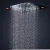 Import 6 Functions High Pressure Bathroom Black Shower Faucets 600*600MM Waterfall LED Shower Panel Thermostatic Mixer Shower Head Set from China