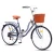 Import 6 speed lady old style city bike fashional 26 inch women city bicycle 6 speed OEM ODM bicicleta from China