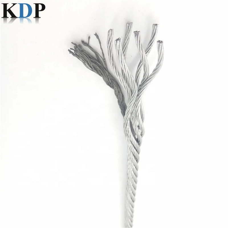 6x7+FC 1.8mm galvanized high carbon carbon steel cable