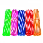 72pcs/bag Motorcycle Wheel Rim Spokes Protector Skins Wraps Covers For Kawasaki Yamaha Suzuki Honda Ducati 9.33 Inch