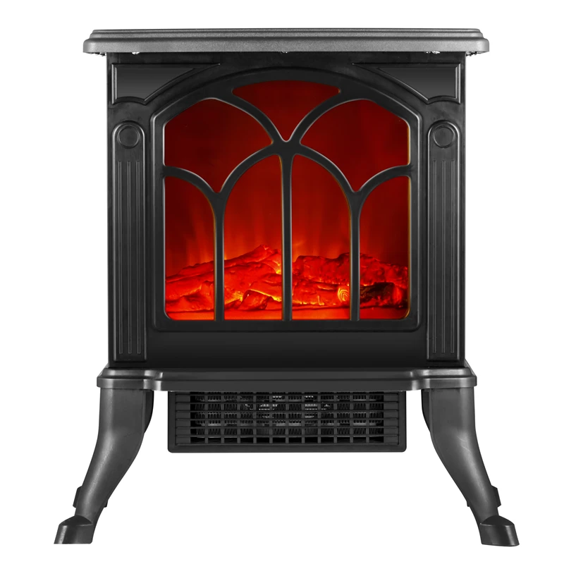 750w 1500w Smart Thermostatic Overheating Safety Protection  Infrared 3D Flame Effect Fireplace Heater Stove WIth  ETL CB
