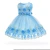 Import 7732  Kids Clothing Dress Photos Lovely Flower Girl Kids Frock Children Party Wear Birthday Dress from China