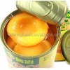 820g high quality canned yellow peach halves in pear juice