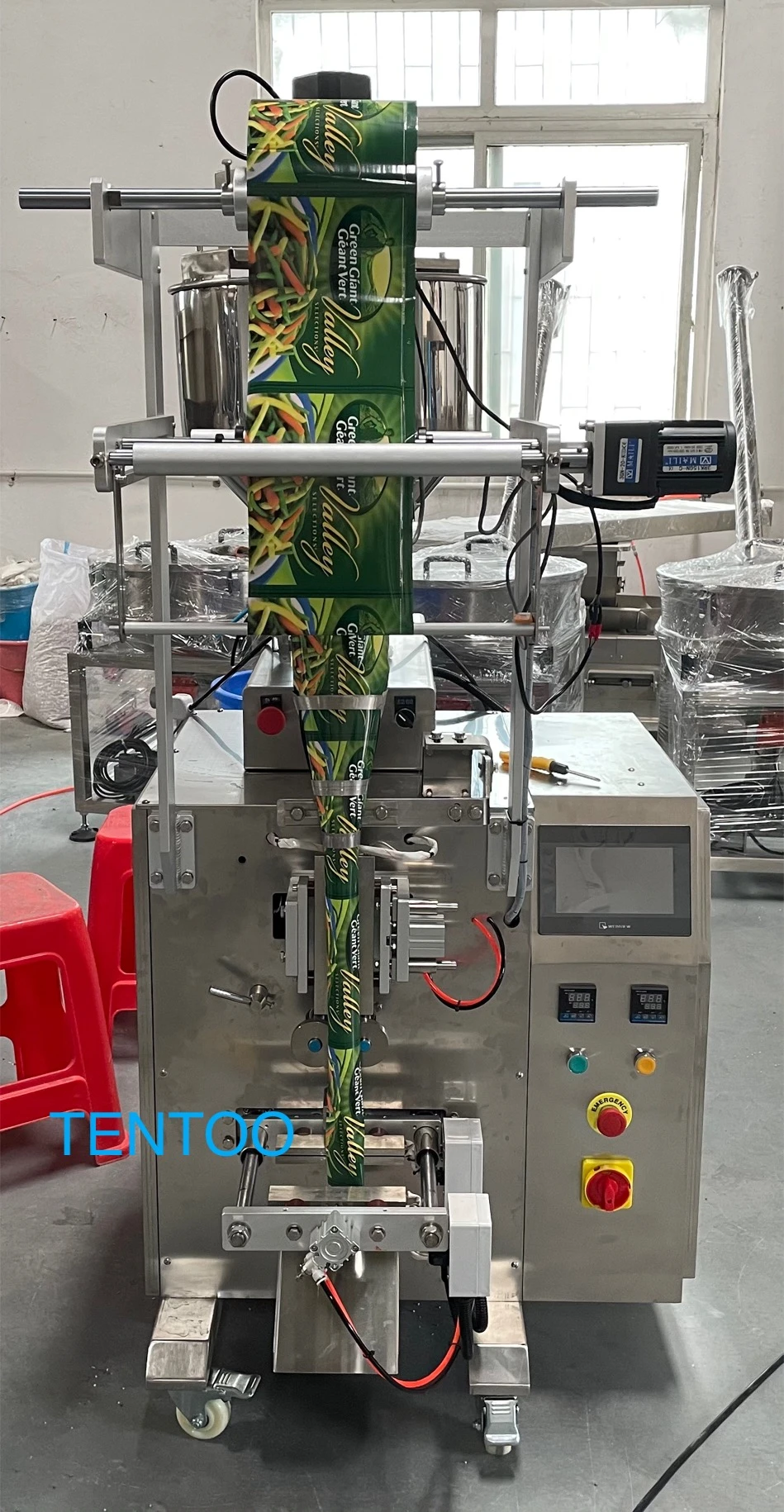 8g honey processing and filling packing machine with special tear notch