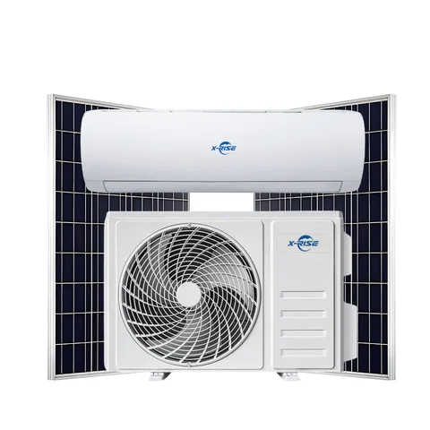 9000BTU Zero Emissions Solar Panels Air Conditioner Multi-Mode Operation AC/DC Portable Installation Room Electric Power New