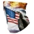 Import A134 Wholesale Newest Quality Multifunctional Seamless USA Flag Headwear Tube Bandana from China
