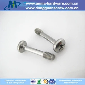 A2 stainless steel pan head phillips captive M3 screws