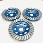 Abrasive Tools 5inch Diamond Turbo Cup Angle Grinder Grinding Wheel For Stone