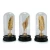 Import Abstract Art Sculpture Resin Family Statue with Glass Cover Home Decor from China