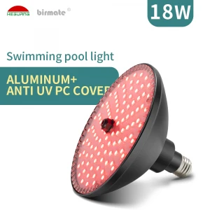 AC120V 18W par56 led swimming pool lights   E26 E27 100% Synchronous Controlled pool light bulb led inground pool l ight