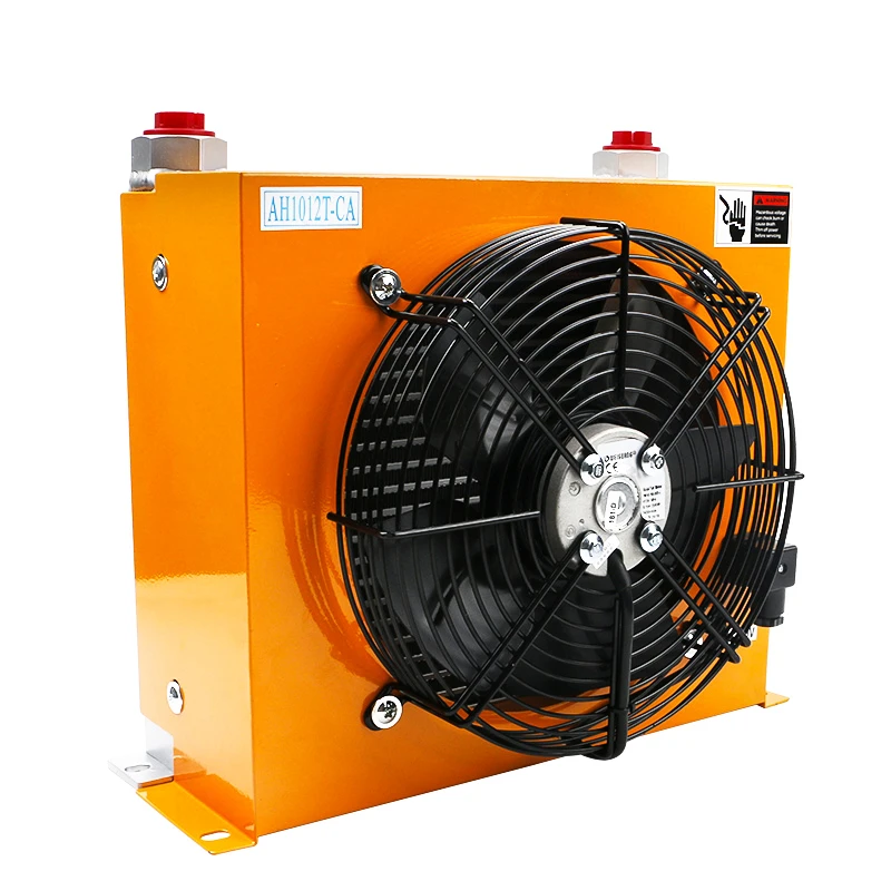 AC220V DC24V Aluminum hydraulic air cooler from Manufacturer