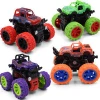Acrobatics  Inertia SUV colorful friction truck Mini super toys for kids trucks 360 Degree Flipping Monster off road vehicle