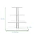 Import Acrylic Clear 4 Tier Cake and Pastry Tower Stand Wedding Cake Dessert Display Square from China