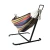Import Adjustable Steel Hammock Stand Factory Foldable Double Hammock Stand Outdoor Garden Portable Cotton Canvas Hammock With Stand from China