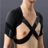 Adjustable Volleyball Shoulder Guard Breathable Basketball Shoulder Pad Badminton Shoulder Protector Sports Safety Back Support