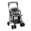 Adult folding aluminum shopping trolley cart rollator andador walker for seniors