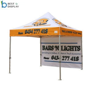 Advertising aluminium folding cheap custom printed canopy pop up trade show event tent